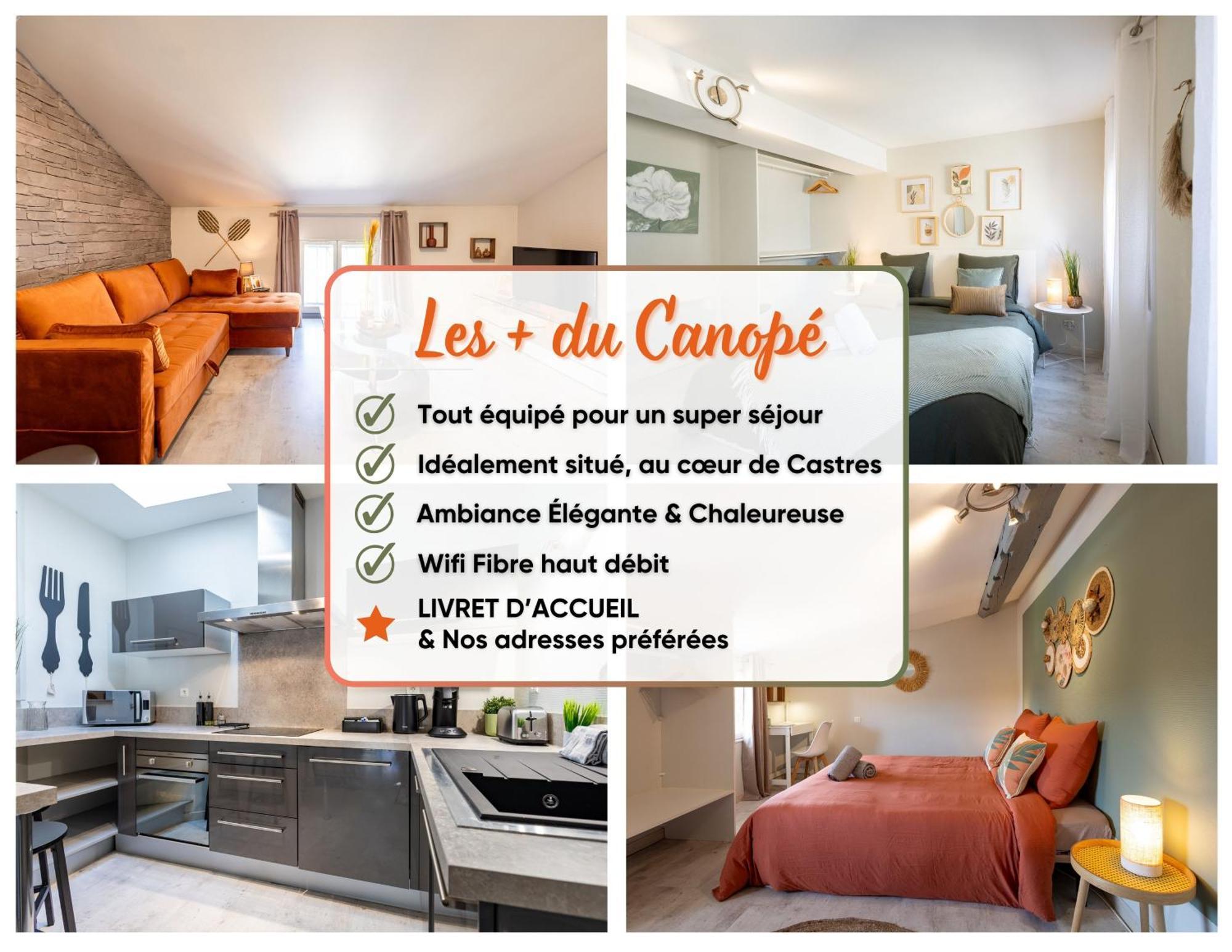 Le Canope - T3 Duplex, 2 Salles D'Eau, Hypercentre Кастр Екстериор снимка